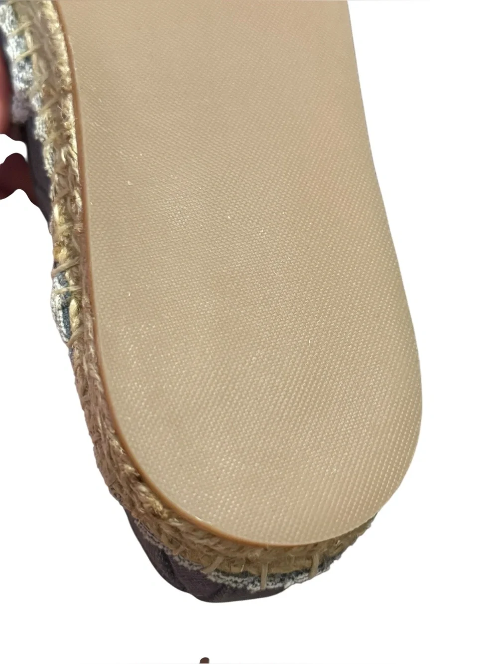 Coldwater Creek handmade espadrilles
